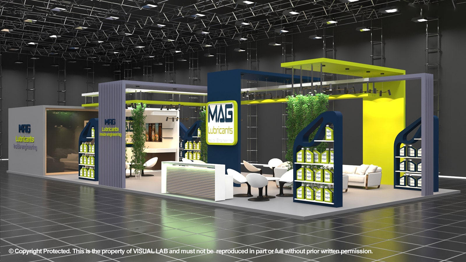 MAG Lubricants Exhibition Stand