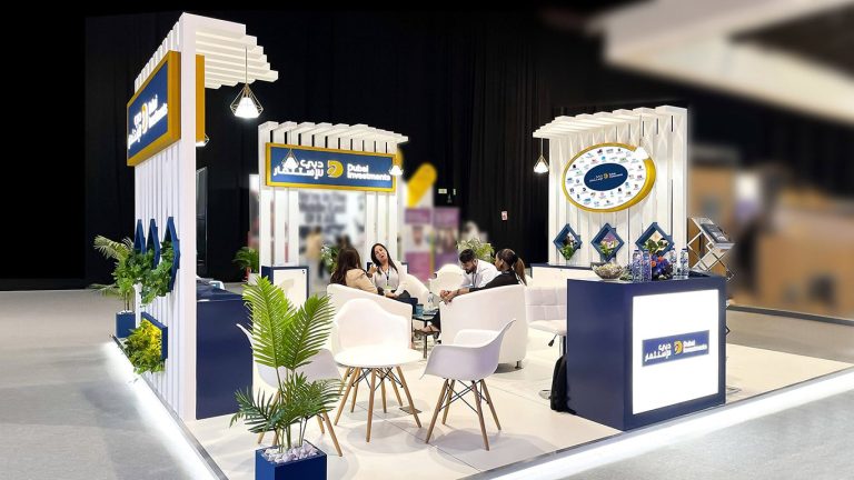 Dubai investments exhibition stand