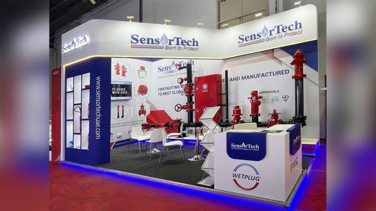 SensorTech Exhibition stand